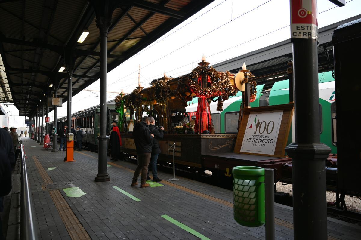 Treno del Milite Ignoto, a Bologna C.LE, 30-10-2021.