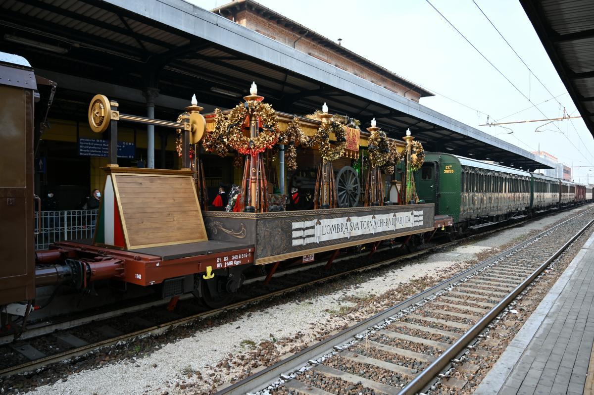 Treno del Milite Ignoto, a Bologna C.LE, 30-10-2021.